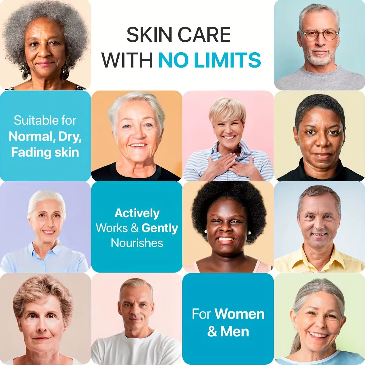 Retinol Hydrating Cream for Day and Night Use - Facial Lotion for Men and Women