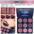 Nude Eyeshadow Palette - 9 Shades of Matte and Shimmer Pigmented Earth Tones
