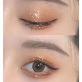 - Butter Orange and Brown Shades with Pearly, Matte, and Glitter Finishes for Long-Lasting Eye Makeup