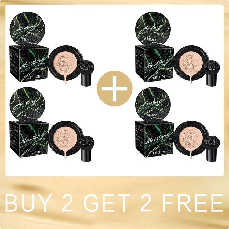 Professional Mushroom Air Cushion CC Cream - Waterproof Brightening Foundation with Concealing Properties