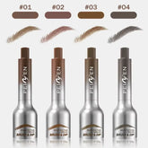 3D Dye Eyebrow Pencil – Waterproof, Smudge-Proof Brow Enhancer with Large Brush for Natural, Long-Lasting Black and Brown Brows