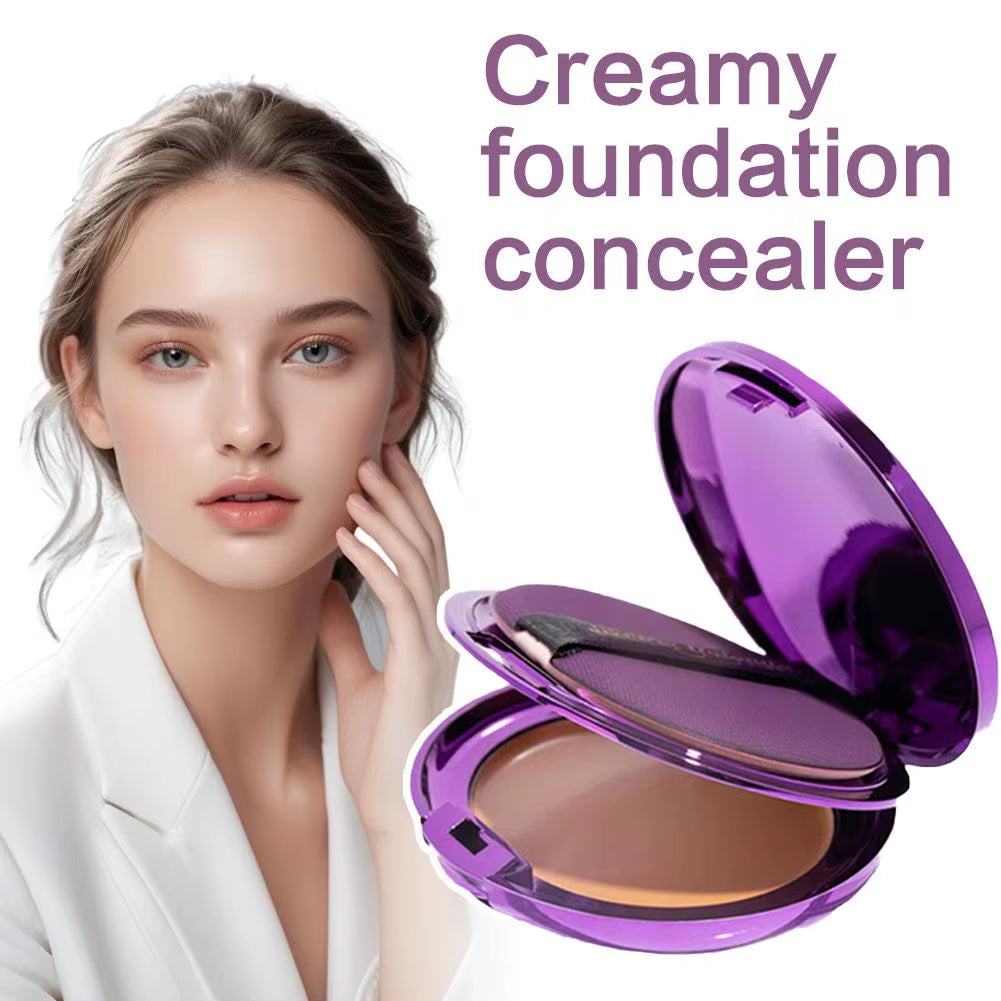 Evanesce Soft Matte Cream Concealer Full Coverage Skin Blemishes and Wrinkles, Tattoos Lasting Waterproof Cushion Foundation
