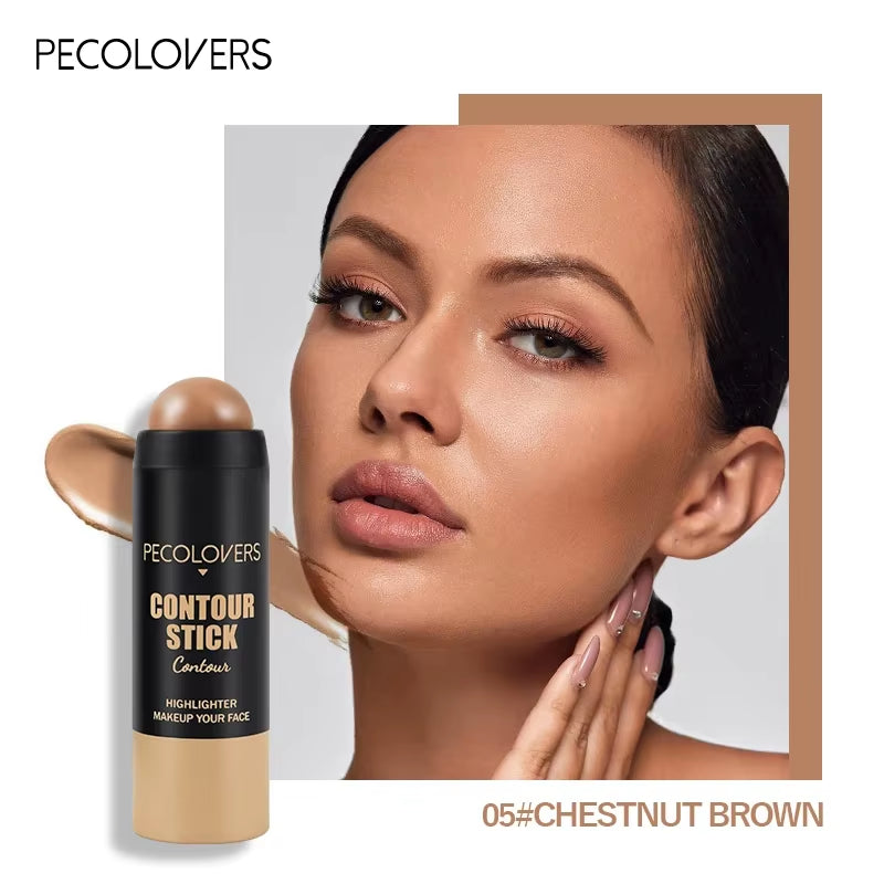Full Coverage Concealer and Foundation Stick for Blemish and Dark Circle Correction - Face Makeup Primer Pen