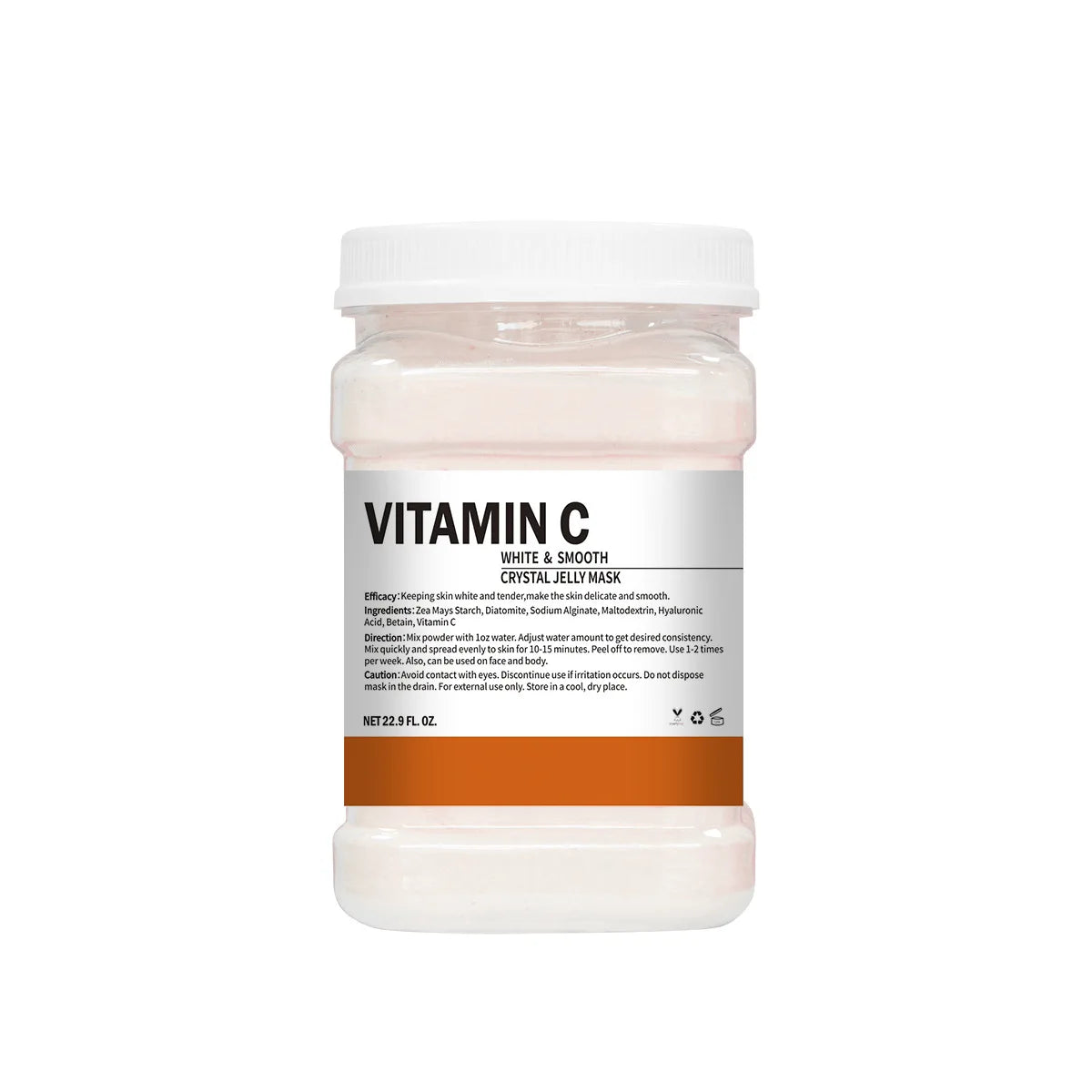 650G Enzyme Crystal Facial Mask Powder - Moisturizing Carrot and Rose Petal Jelly Face Care for Dropshipping
