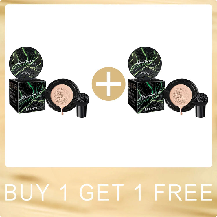 Professional Mushroom Air Cushion CC Cream - Waterproof Brightening Foundation with Concealing Properties