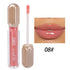 Glitter Pearlescent Moisturizing Lip Gloss - Long-Lasting, Non-Stick, Shimmering Red  for Women