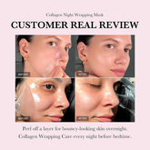 DermaGlow™ 5PC Korean Collagen Peel-Off Mask – Elasticity Boost & Deep Hydration for Radiant, Firm Skin