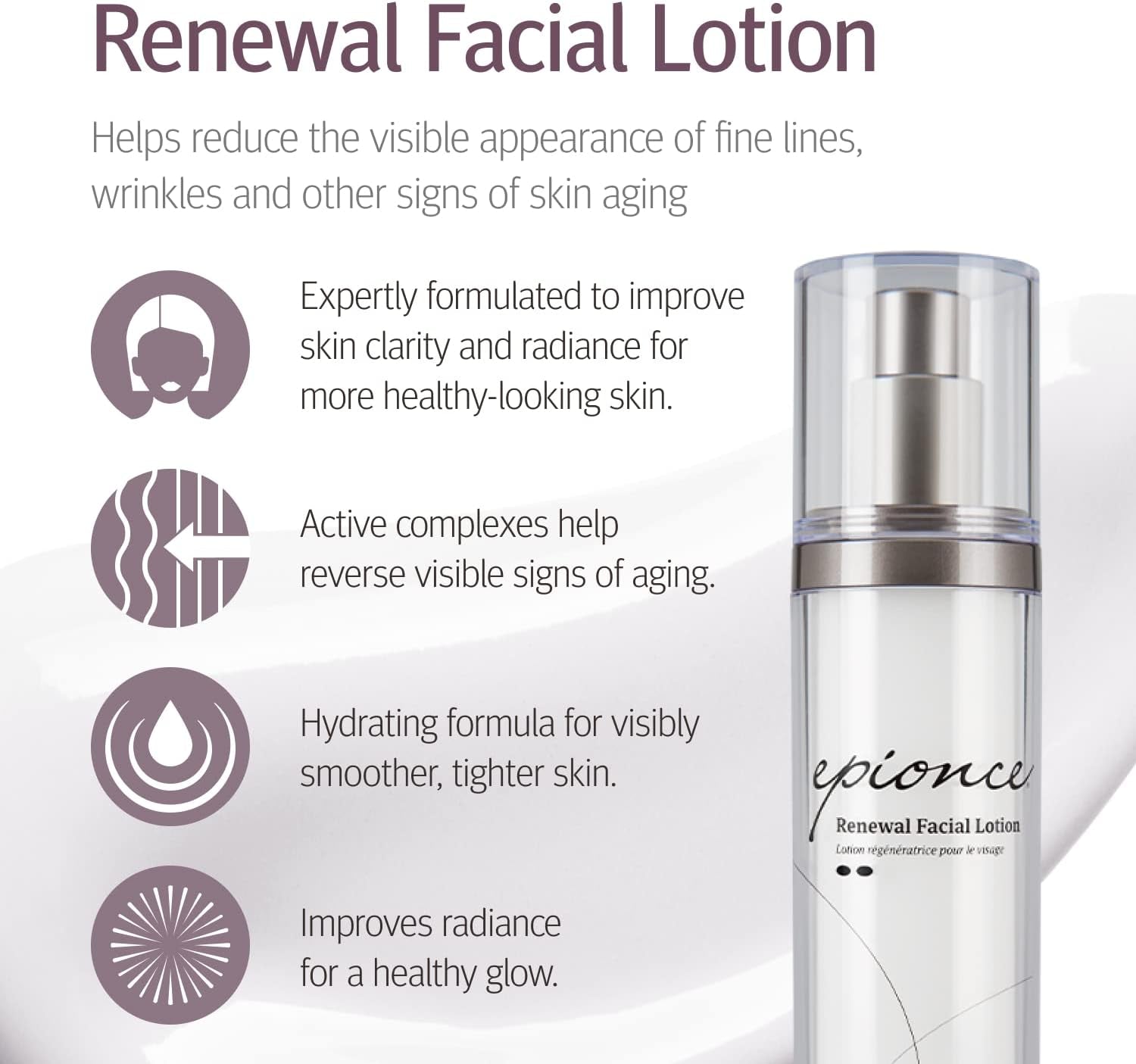 Renewal Facial Lotion - Face Moisturizer for Women & Men, Face Lotion, Glycerin, Olive Oil & Avocado Oil Facial Moisturizer for Normal Skin