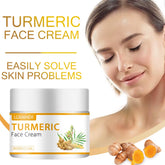 Turmeric Infused Moisturizer - Dual Action Day & Night Cream for Dark Spot Correction, Anti-Wrinkle, and Acne Pigmentation Treatment
