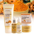 5-Piece Turmeric Facial Care Set: Acne Cleansing Cream, Anti-Aging Serum, and Dark Spot Moisturizer for Radiant Skin