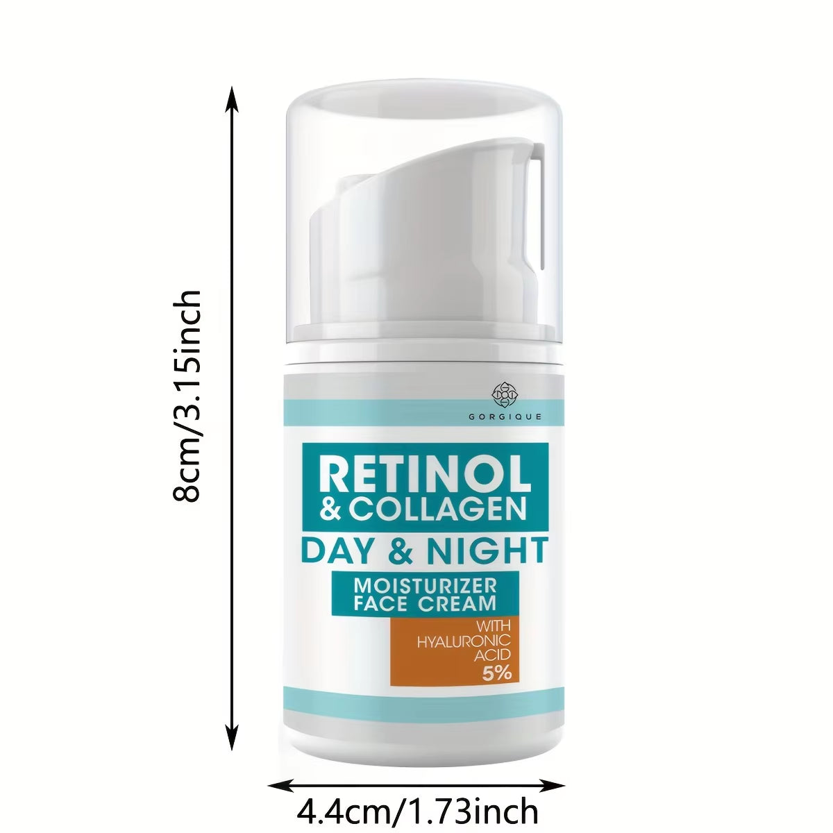 Retinol Hydrating Cream for Day and Night Use - Facial Lotion for Men and Women