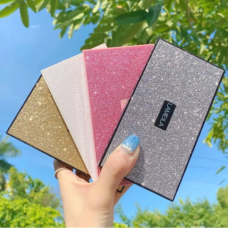 Pearlescent Glitter Eyeshadow Palette - 10 Color Pigment Collection with Matte and Shimmer Finishes for Vibrant Makeup Looks